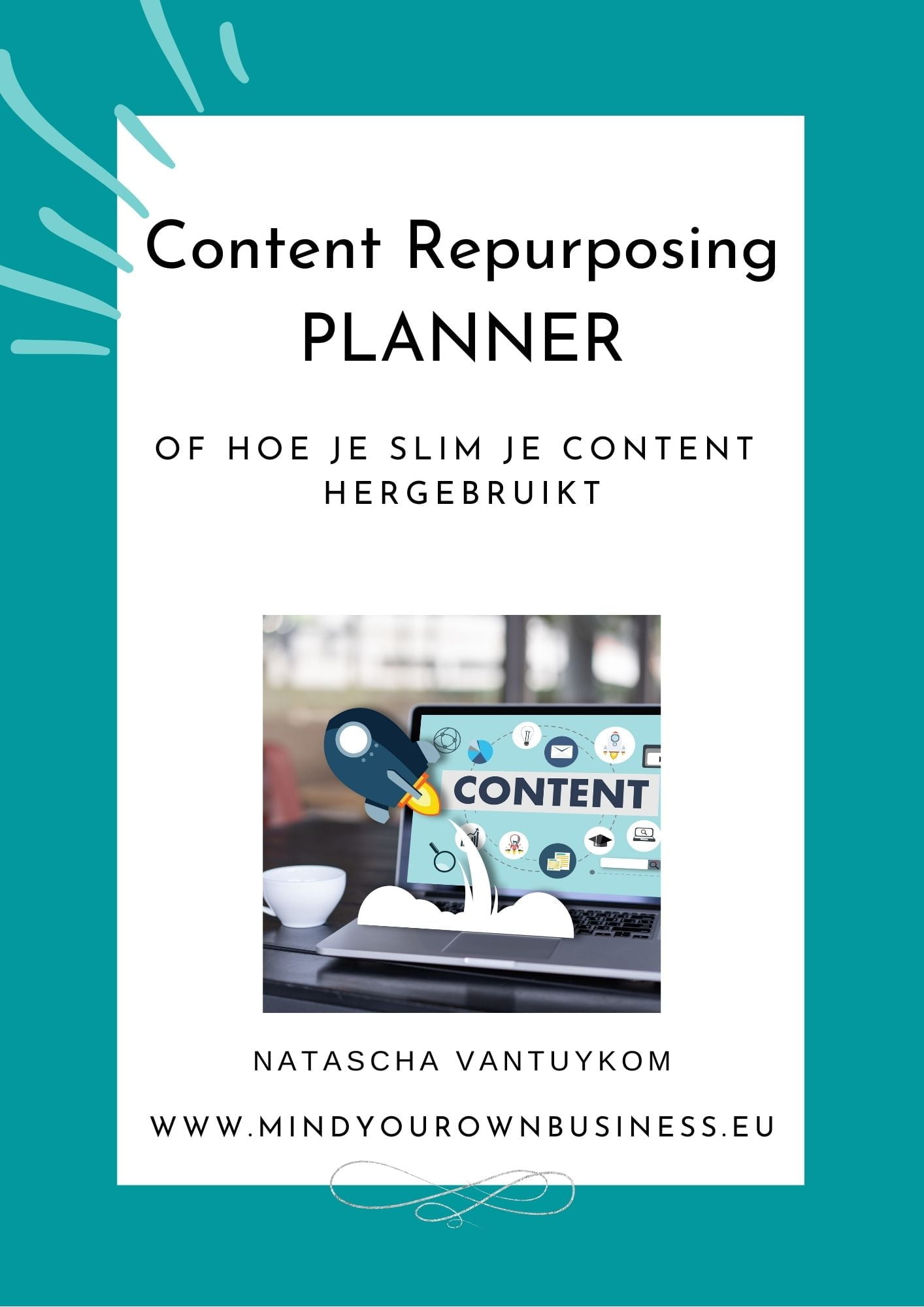 Doe geen moeite om content te schrijven die niemand leest! MYOB Content Repurposing Planner