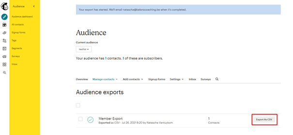 Contacten importeren image 11