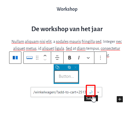 Een product aanmaken en verkopen via een pagina image 18