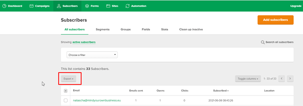 Contacten importeren image 9