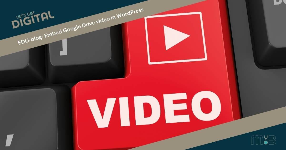 google drive video op wordpress