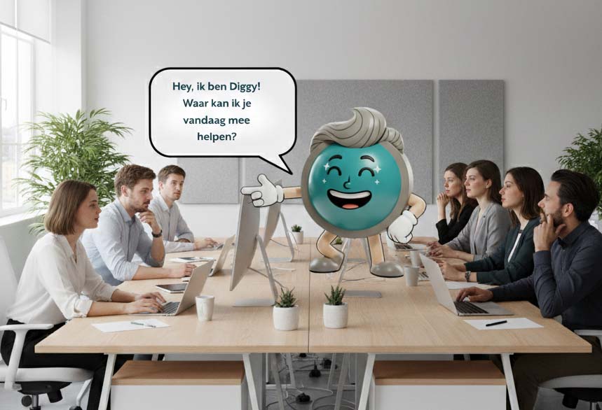 maak kennis met Diggy - AI agent