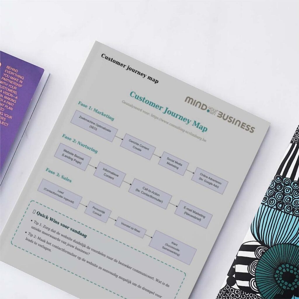 vraag gratis jouw customer journey map aan