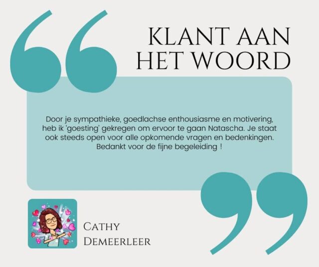 Doet echt deugd om te horen 😍#mindyourownbusiness #yeswecan